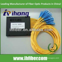 1*32 Fiber Optic PLC Splitter with SC/UPC connectors ABS box type manufacturer with high quality